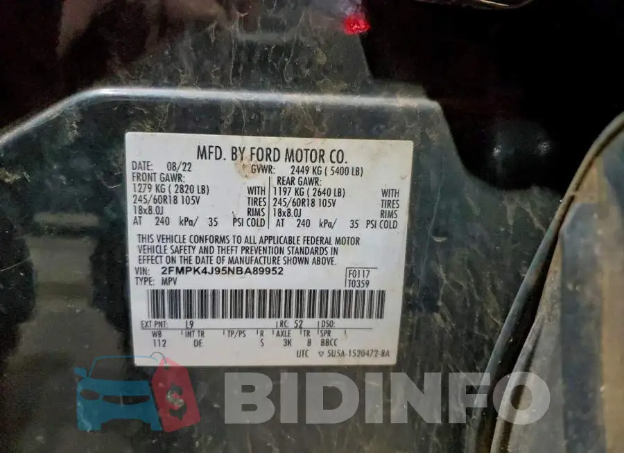 2FMPK4J95NBA89952 Photo# 13