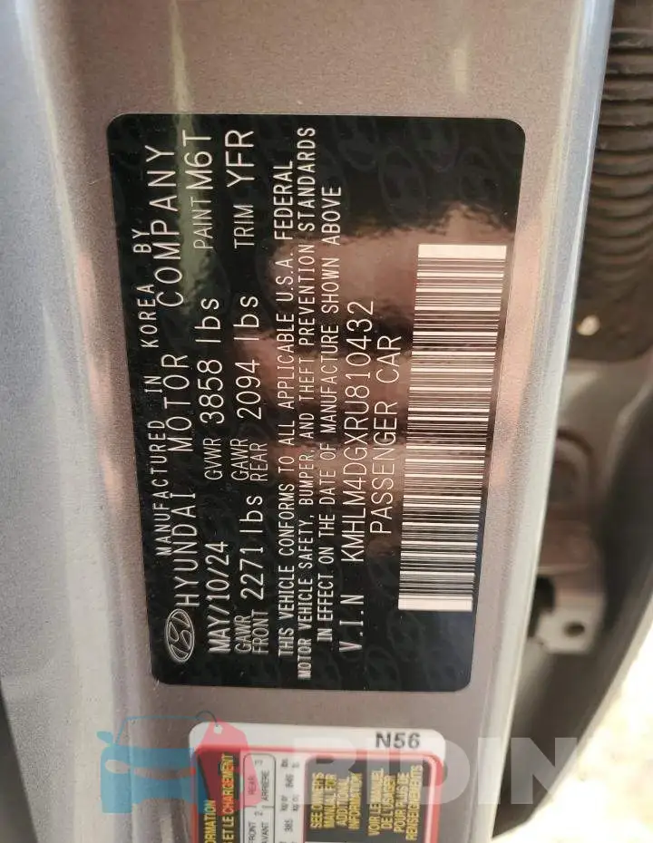 KMHLM4DGXRU810432 Photo# 12