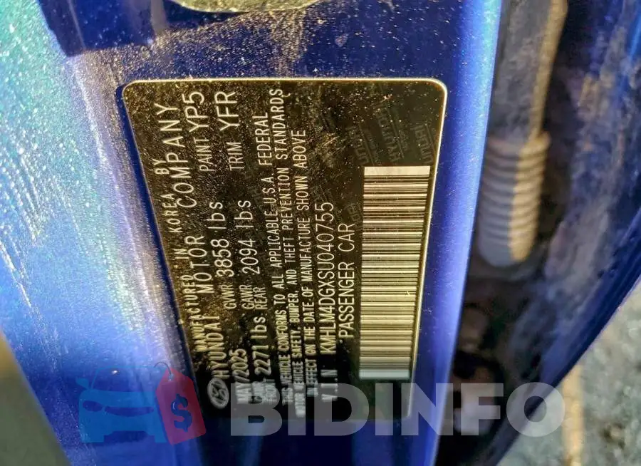 KMHLM4DGXSU040755 Photo# 12