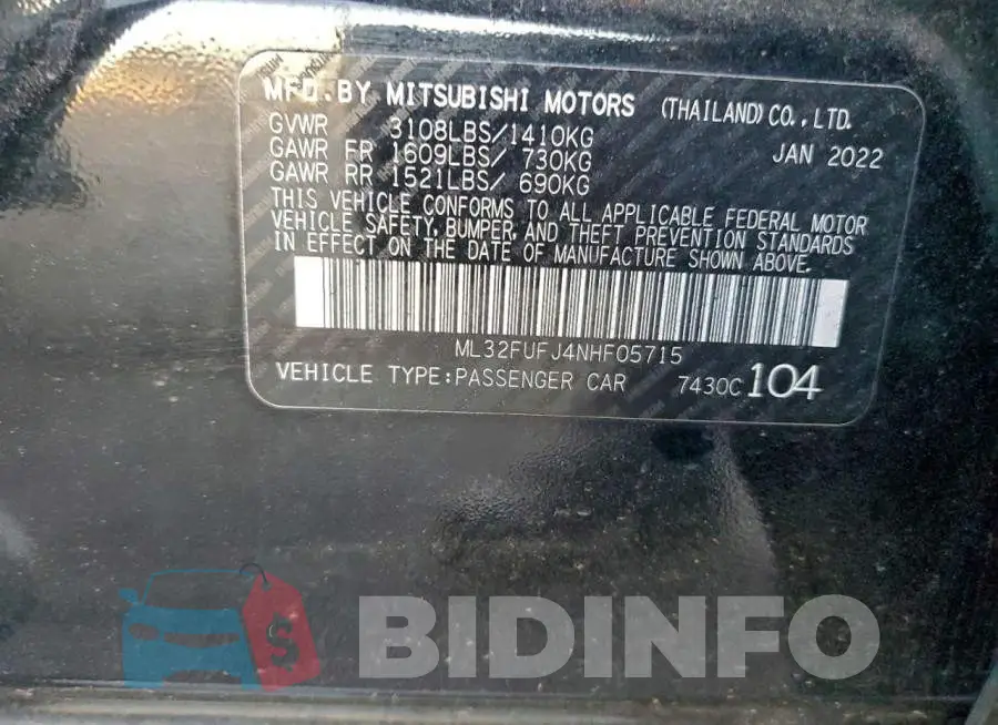 ML32FUFJ4NHF05715 Photo# 13