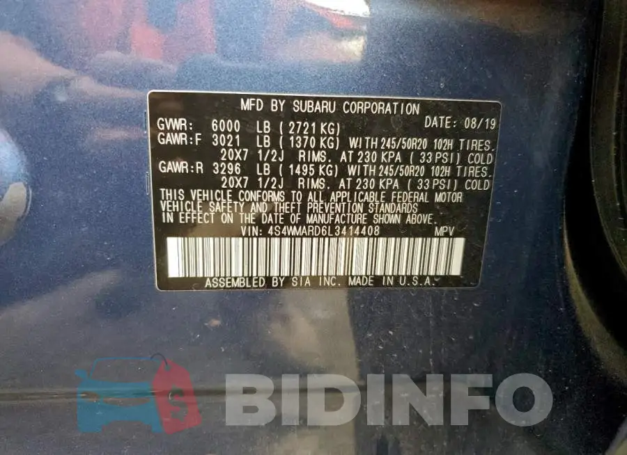 4S4WMARD6L3414408 Photo# 14