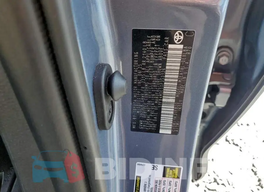 5YFB4MDE5SP353126 Photo# 12