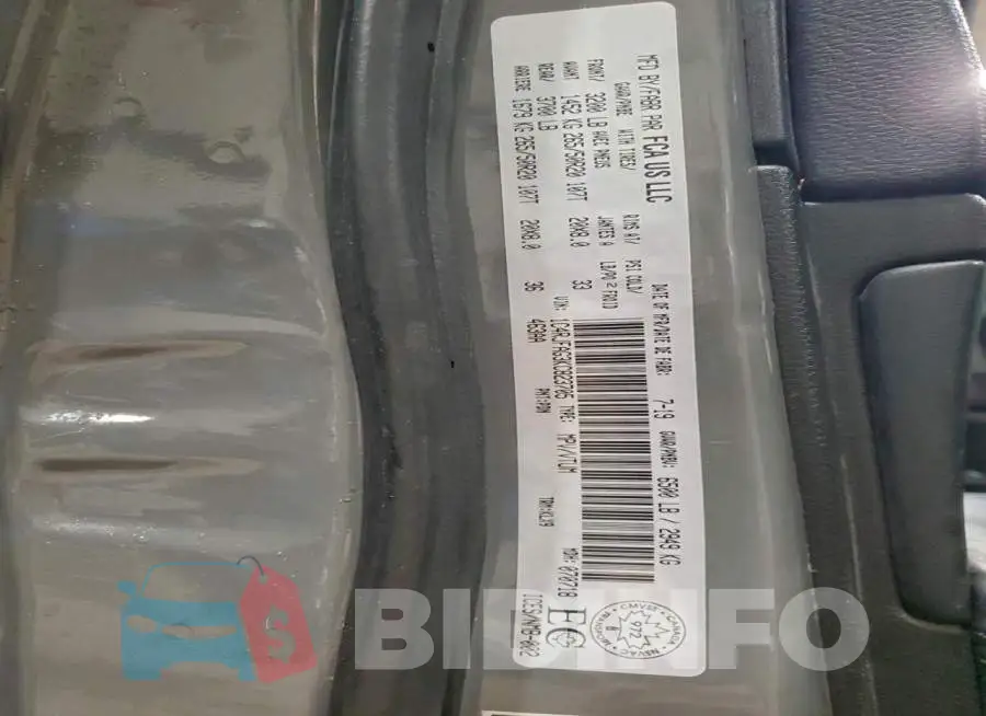 1C4RJFAG3KC823705 Photo# 13