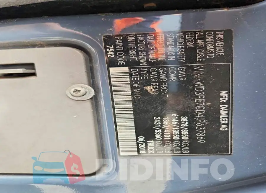 WD3PE7CD4JP637869 Photo# 13