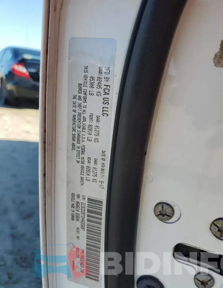 2C3CDZBT2HH655897 Photo# 13