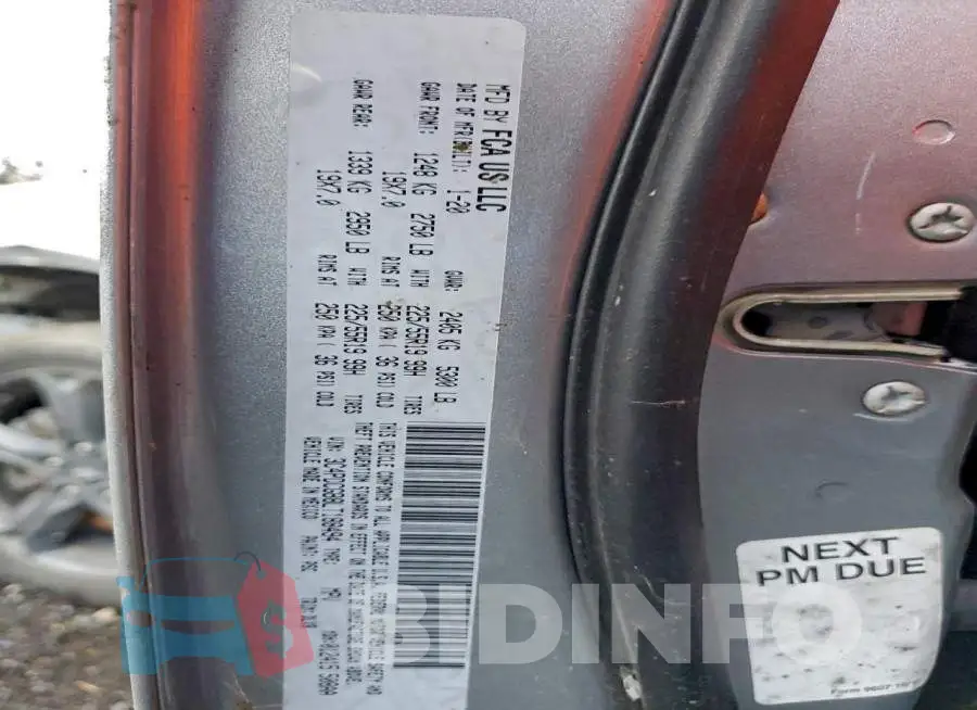 3C4PDCGB8LT188494 Photo# 13