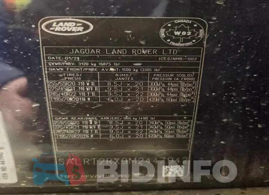 SALRT2RX9M2447942 Photo# 13