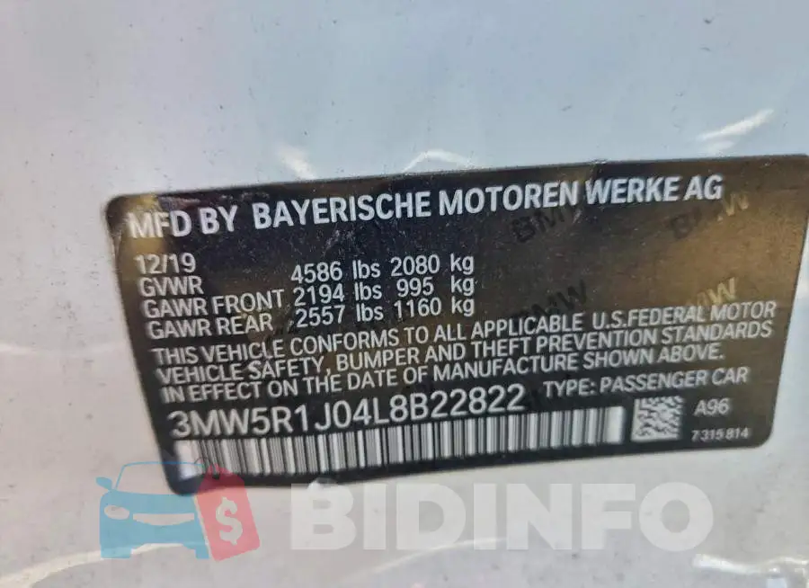 3MW5R1J04L8B22822 Photo# 12