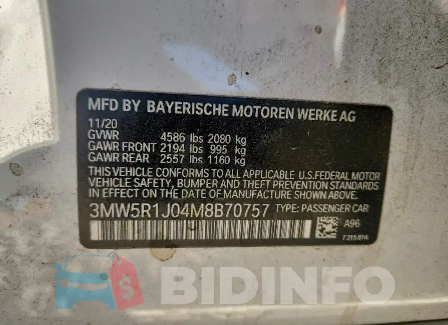 3MW5R1J04M8B70757 Photo# 13