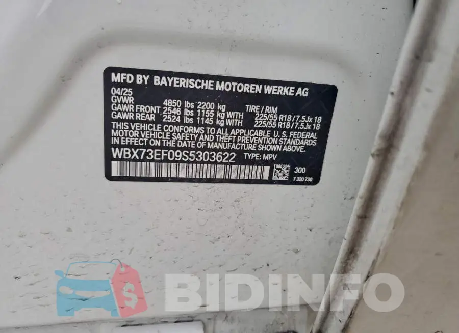 WBX73EF09S5303622 Photo# 13