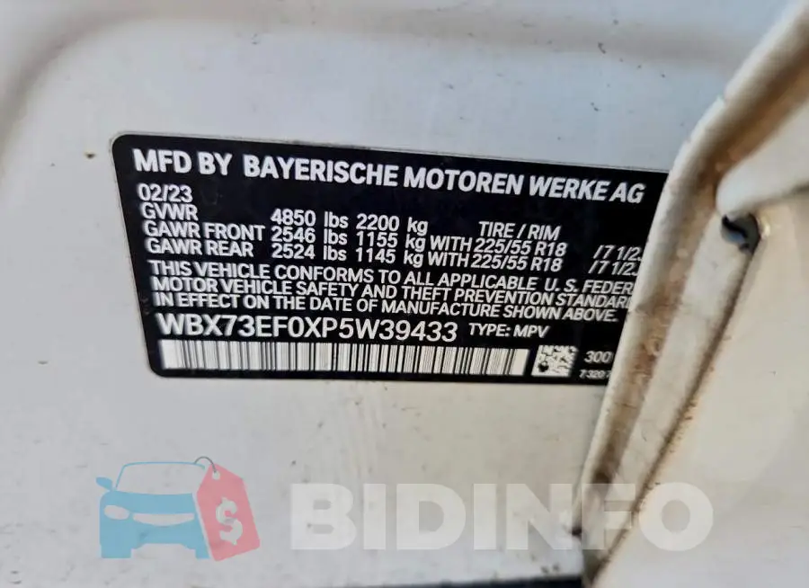 WBX73EF0XP5W39433 Photo# 14