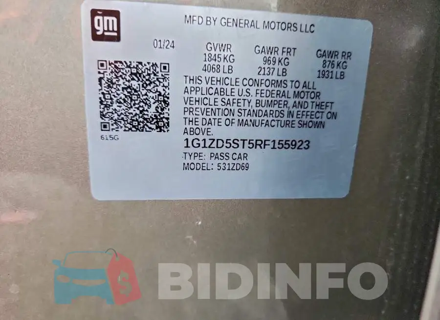 1G1ZD5ST5RF155923 Photo# 12