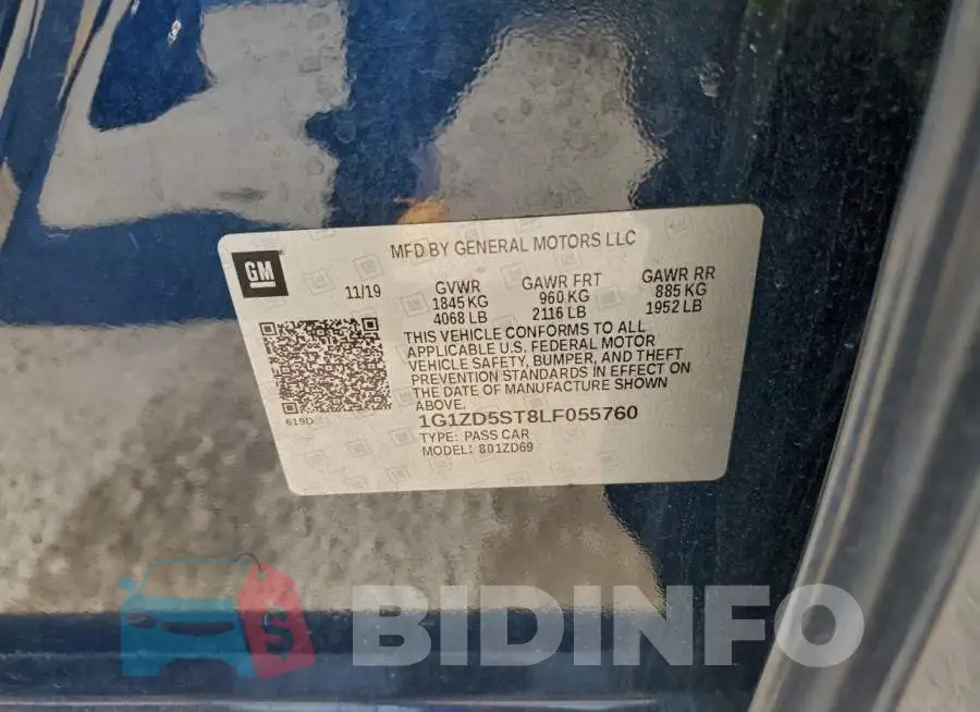 1G1ZD5ST8LF055760 Photo# 12