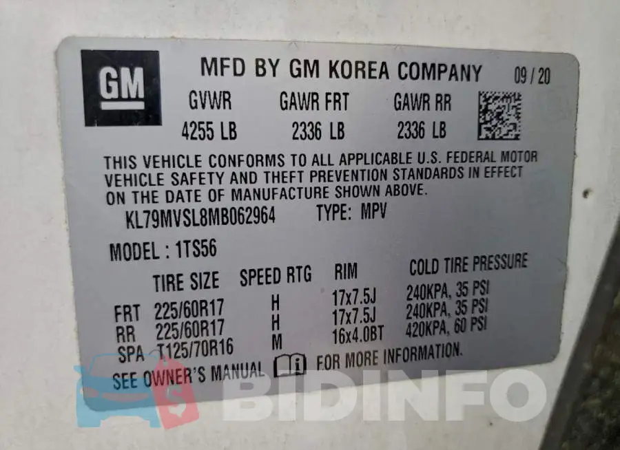KL79MVSL8MB062964 Photo# 14