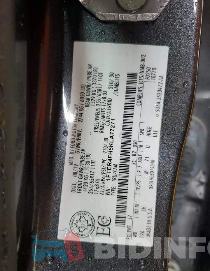 1FTER4FH5KLA77271 Photo# 12