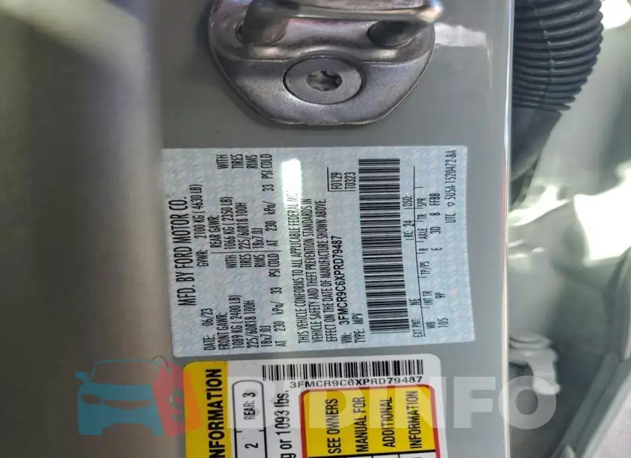 3FMCR9C6XPRD79487 Photo# 14