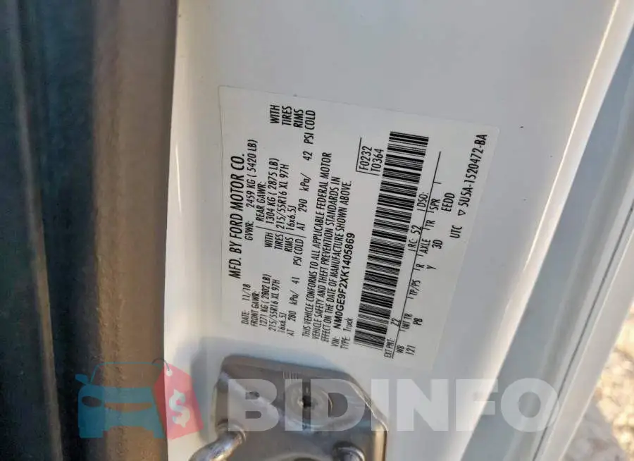 NM0GE9F2XK1405869 Photo# 13