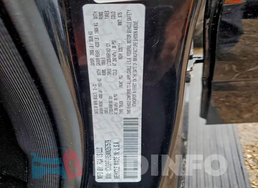 1C6SRFU95NN267579 Photo# 12