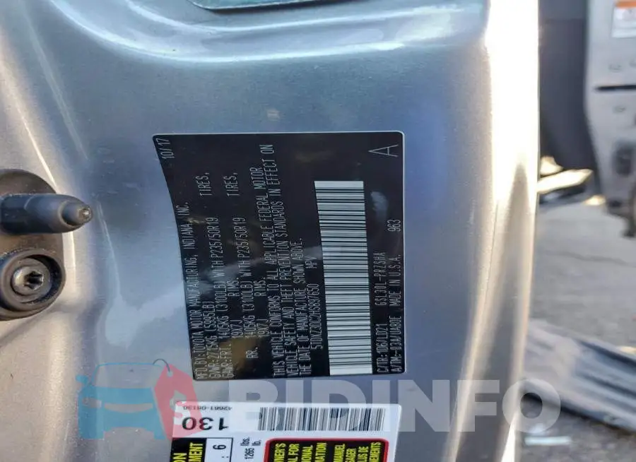 5TDXZ3DC2HS897650 Photo# 13
