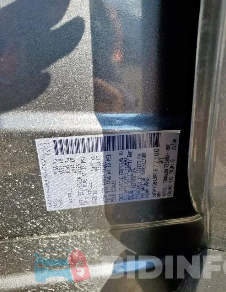 5N1BT3BA9PC877100 Photo# 13