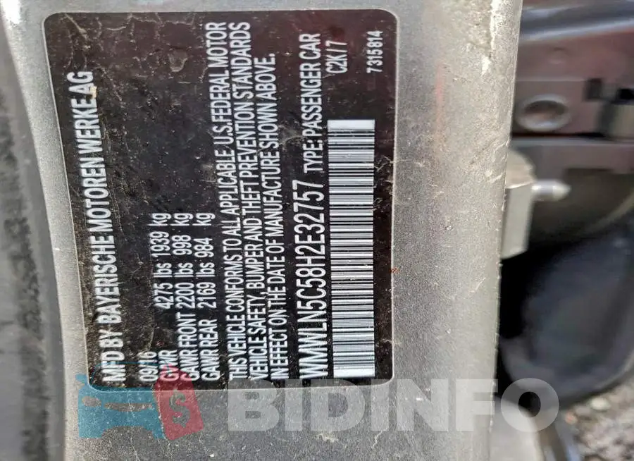 WMWLN5C58H2E32757 Photo# 12