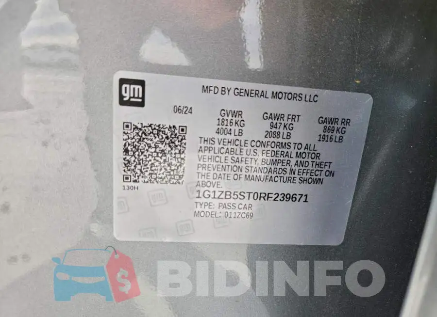 1G1ZB5ST0RF239671 Photo# 13