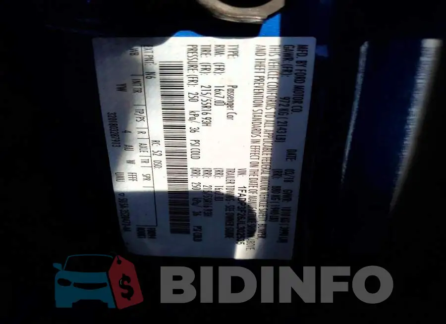 1FADP3F26JL302535 Photo# 12