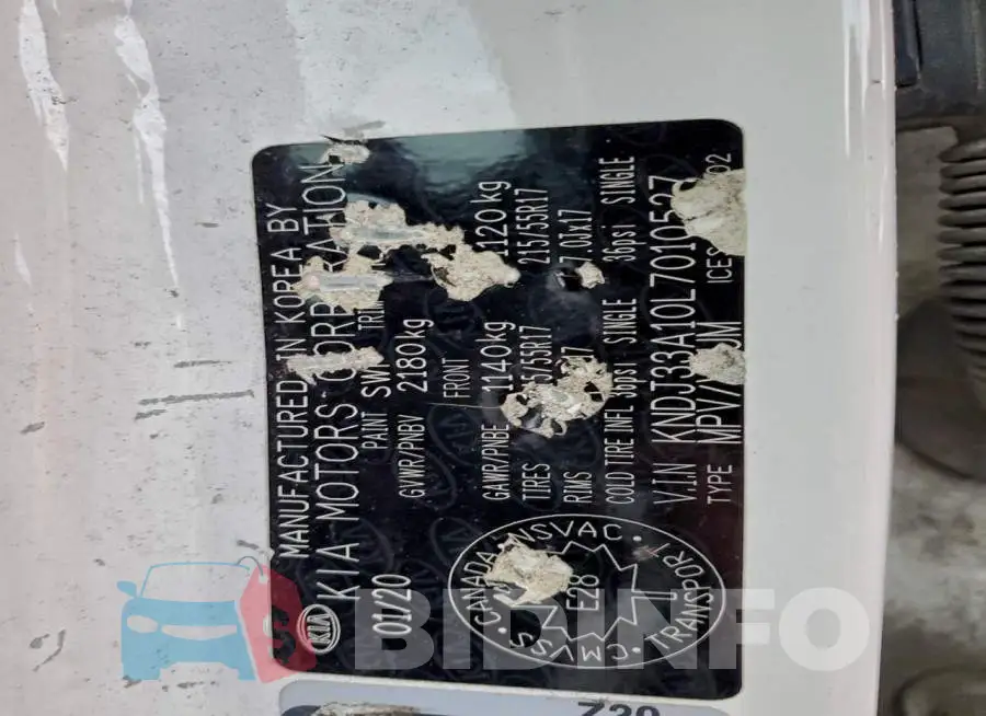 KNDJ33A10L7010527 Photo# 12