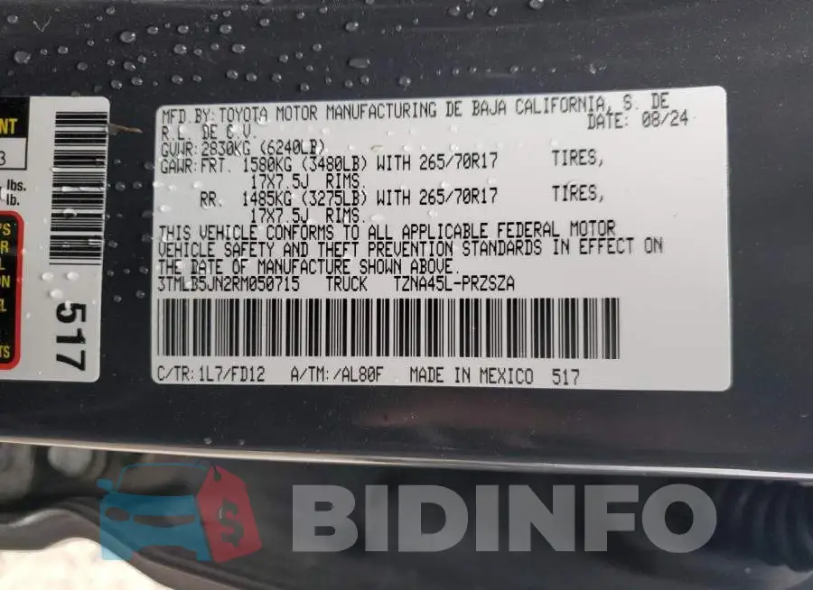 3TMLB5JN2RM050715 Photo# 12