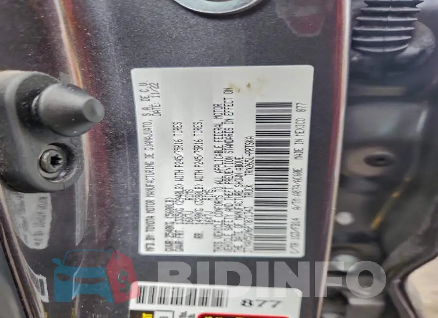 3TYAX5GN6PT071343 Photo# 12