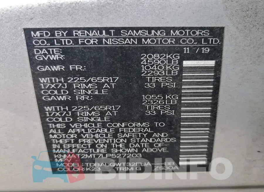 KNMAT2MT7LP527203 Photo# 13