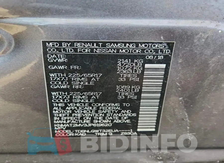 KNMAT2MV3JP619620 Photo# 13