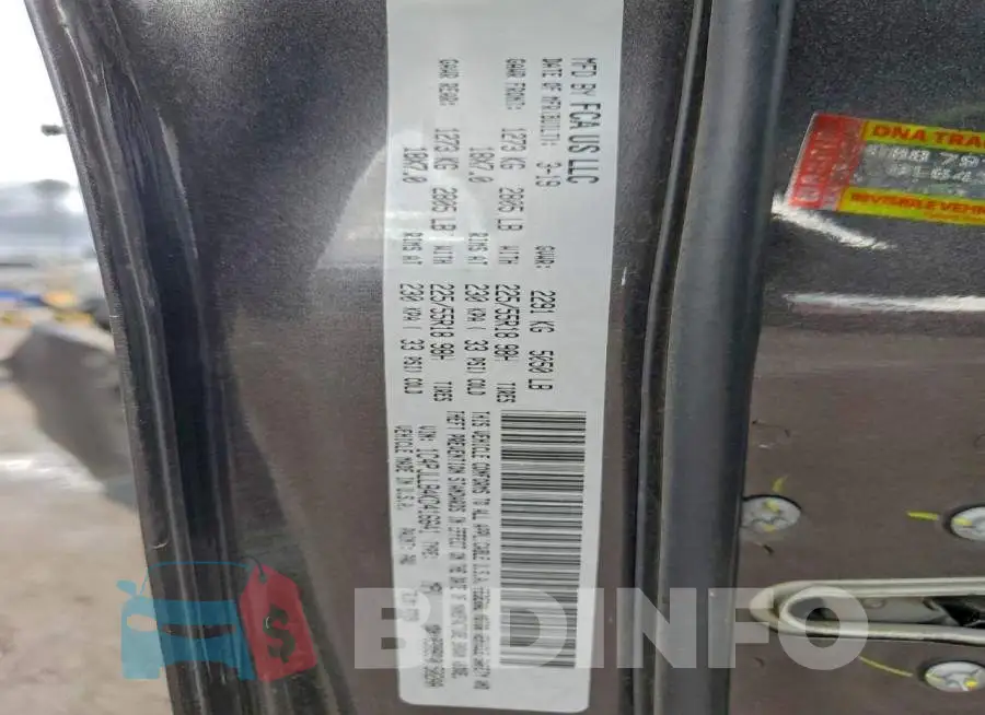 1C4PJLLB4KD416641 Photo# 13
