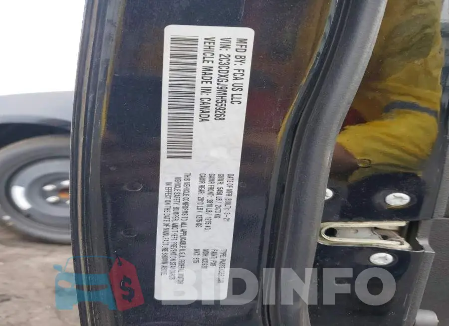 2C3CDXGJ9MH559268 Photo# 12