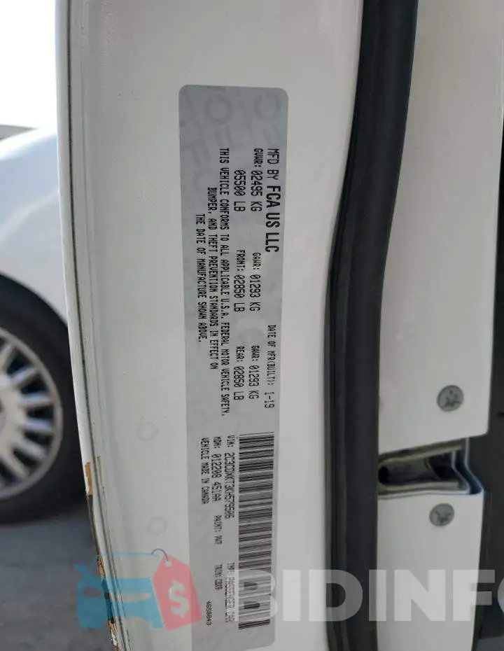 2C3CDXKT3KH579506 Photo# 12