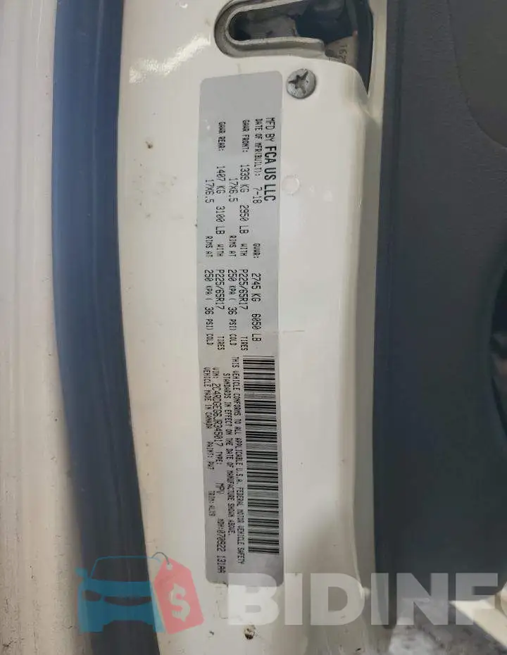 2C4RDGEG6JR345017 Photo# 14
