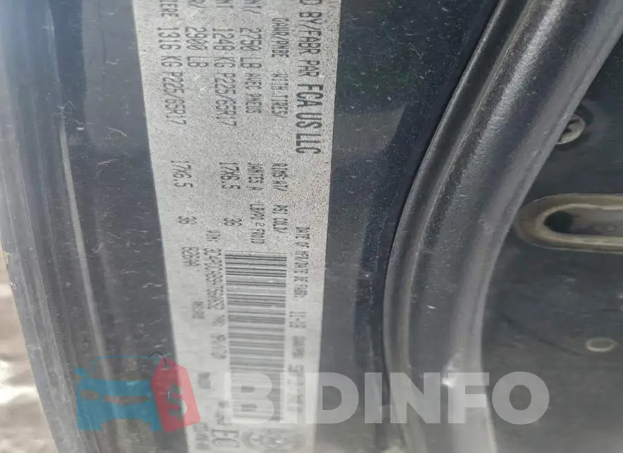 3C4PDCAB9HT560652 Photo# 13