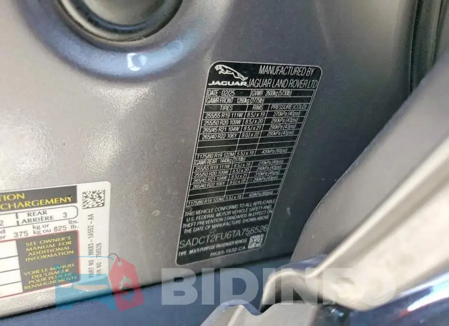 SADCT2FU6TA756526 Photo# 13