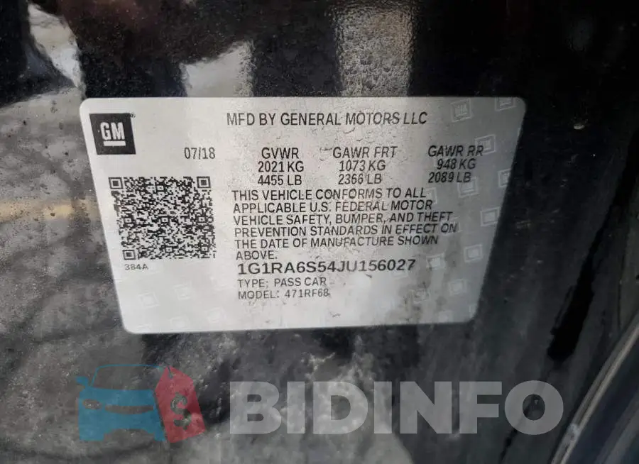1G1RA6S54JU156027 Photo# 12