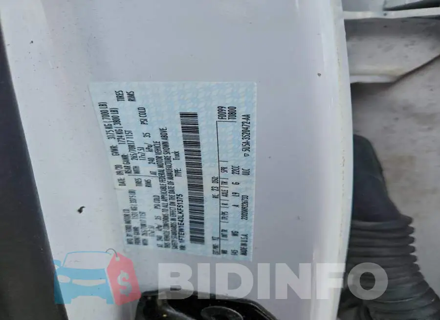 1FTEW1E43LKF51375 Photo# 12