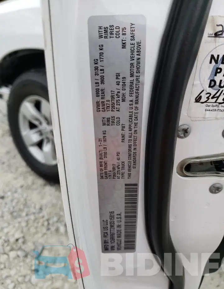 1C6RR6TT2MS515816 Photo# 12