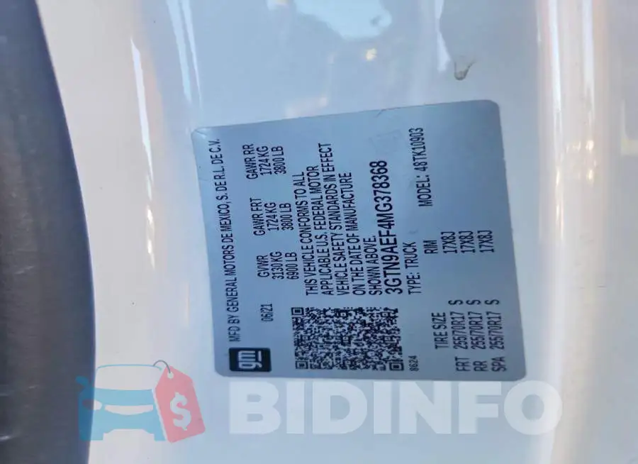 3GTN9AEF4MG378368 Photo# 12