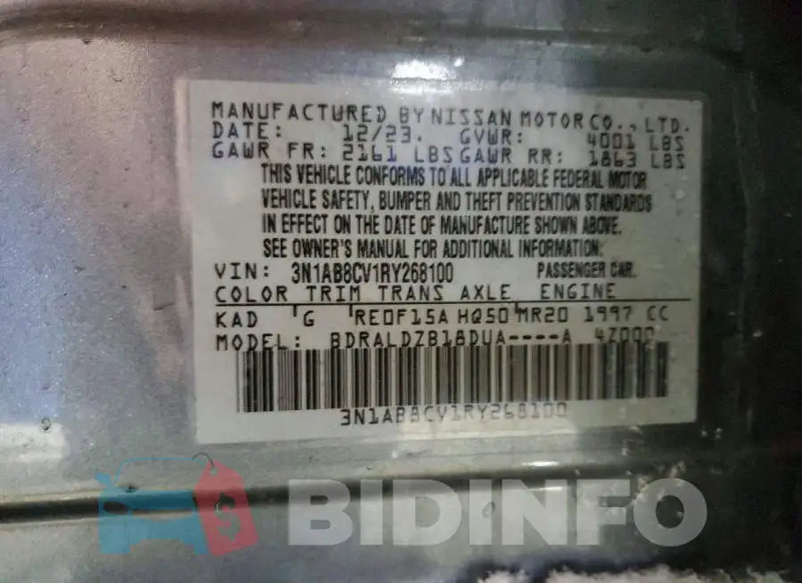 3N1AB8CV1RY268100 Photo# 12
