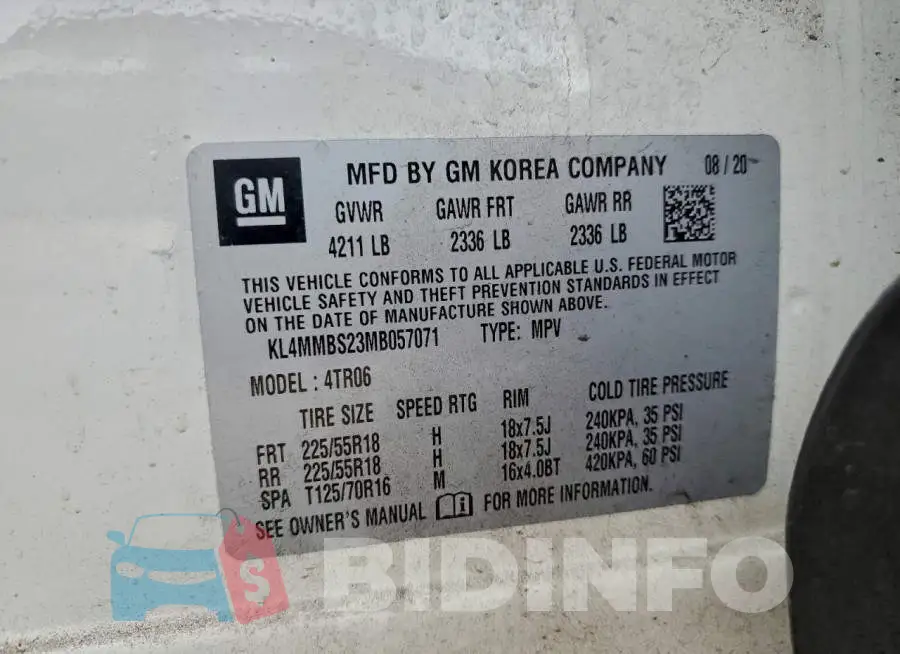 KL4MMBS23MB057071 Photo# 13