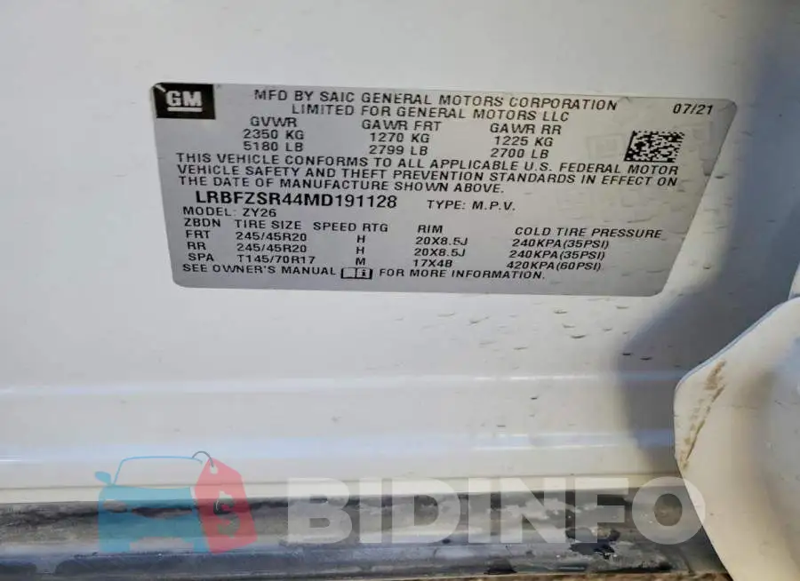 LRBFZSR44MD191128 Photo# 13