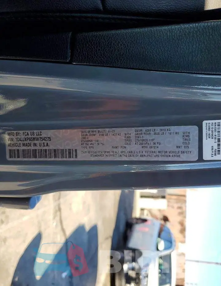 1C4JJXP65MW754275 Photo# 12