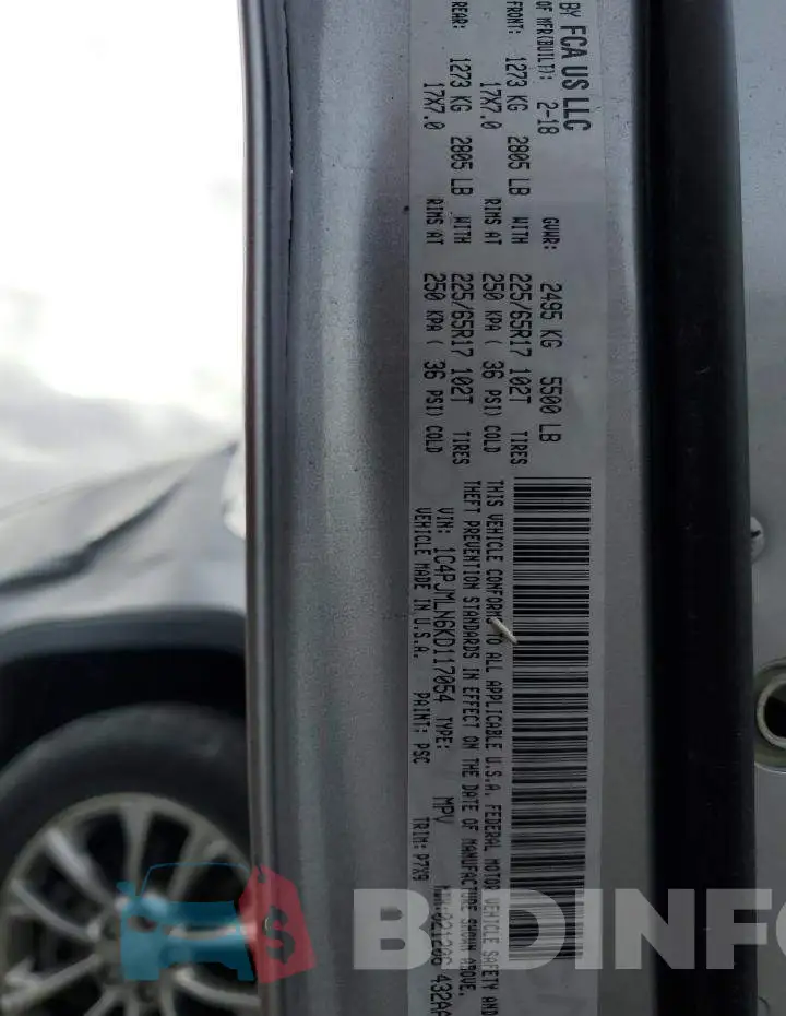 1C4PJMLN6KD117054 Photo# 12
