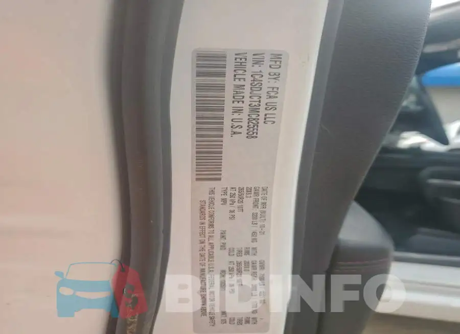 1C4SDJCT3MC825558 Photo# 14