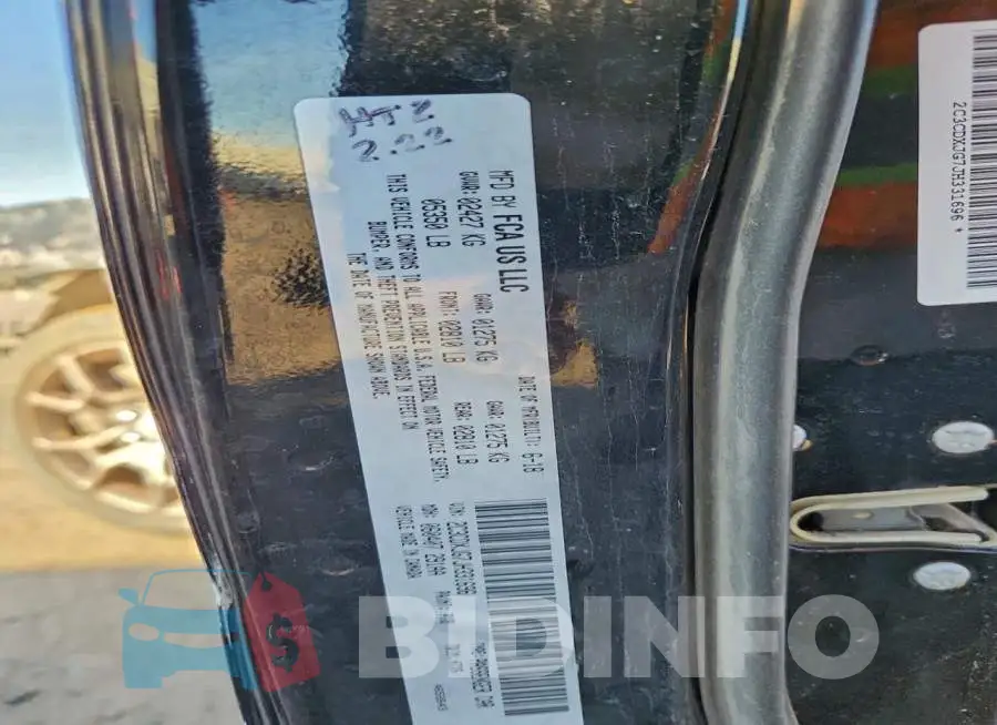 2C3CDXJG7JH331696 Photo# 12