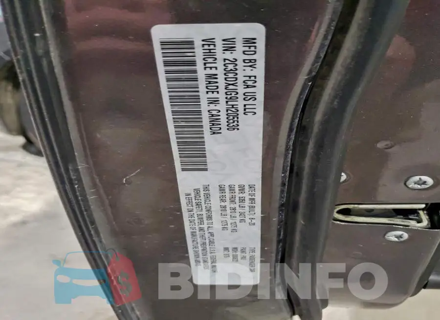 2C3CDXJG9LH205536 Photo# 12